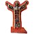 Cristo Redentor em Madeira e Metal de Mesa e Parede - A Peça - Cód.: 8435 - Imagem 1