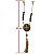 Medalhão em madeira de São Bento com fecho - O pacote com 3 peças - Cód.: 0721 - Imagem 4
