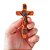 Cruz de São Bento em madeira com adesivo - 9cm - Com Oração de São Bento - Com Adesivo - Pacote com 3 peças - Cód.: 5938 - Imagem 6