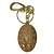 Chaveiro Medalha de Nossa Senhora das Graças em Metal - Cor Dourado - Pacote com 6 Peças - Cód.: 5393 - Imagem 3