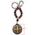 Chaveiro de Medalha de São Bento em Madeira - Com Mosquetão - Pacote com 3 Peças - Cód.: 0301 - Imagem 3