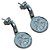 Brinco de São Jorge - Em Aço Inox - Pacote com 3 Pares - Cód.: 5212 - Imagem 2