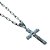 Colar em Aço Inox e Crucifixo - A Peça - Cód.: 3741-81 - Imagem 2