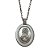 Colar em Aço Inox e Medalha do Sagrado Coração de Maria sem Strass - A Peça - Cód.: 4792-1881 - Imagem 1