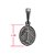 Medalha de Nossa Senhora das Graças Aço Inox - 1 cm - O Pacote com 6 Peças  - Cód.: 6316 - Imagem 2