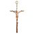 Cruz de Parede em Metal - Cor Dourada - 14 cm - Pacote com 3 Peças - Cód.: 9214 - Imagem 1