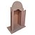 Oratório Capela em MDF Crú - Grande - 35 cm - A Peça - Cód.: 8815 - Imagem 3