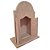 Oratório Capela em MDF Crú - Médio - 21 cm - A Peça - Cód.: 8814 - Imagem 3