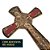 Cruz de Parede de São Bento em Metal - Com Folheto de Oração - Pacote com 3 Peças - Cód.: 9147 - Imagem 6