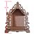 Oratório Capela em MDF Crú - 20 cm - O Pacote com 3 Peças - Cód.: 8995 - Imagem 2