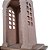 Oratório Capela em MDF Crú - 29 cm - A Peça - Cód.: 8999 - Imagem 5