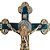 Cruz de Mesa em Metal com Medalha de São Bento - 13 cm - A Peça - Cód.: 9734 - Imagem 5
