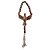 Divino Espirito Santo de Parede com PomPom - em Madeira - O Pacote com 2 Peças - Cód.: 9849 - Imagem 1
