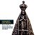 Estatueta de Nossa Senhora Aparecida em Metal - Cor Dourado Envelhecido - 9,5 cm - Pacote com 3 Peças - Cód.: 9228 - Imagem 3