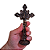 Cruz de Mesa Raio Pequeno em Metal - 15 cm - O Pacote com 3 Peças - Cód.: 9231 - Imagem 6