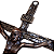 Cruz INRI de Parede em Metal - 23 cm - A Peça - Cód.: 9229 - Imagem 6