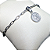 Pulseira em Aço com Medalha de São Miguel - 18cm - o Pacote com 3 Peças - Cod.: 6967 - 6304 - Imagem 1