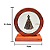 Adorno de Mesa Nossa Senhora Aparecida Redondo - A Peça - Cód.: 9997 - Imagem 2