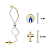 Terço Pulseira de Nossa Senhora Aparecida das Graças - Pacote com 6 Peças - Cód.: 3818 - Imagem 4