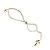 Terço Pulseira de Nossa Senhora Aparecida das Graças - Pacote com 6 Peças - Cód.: 3818 - Imagem 2