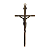 Cruz de Parede Dourada em Metal- 21 cm - O Pacote com 3 Peças - Cód.: 9633 - Imagem 4