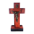 Cruz de Mesa em Madeira - 9 cm - O Pacote com 3 Peças - Cód.: 9970 - Imagem 1