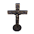 Cruz de Mesa em Metal - 9 cm - O Pacote com 3 Peças - Cód.: 9638 - Imagem 4