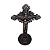 Cruz de Mesa em Metal - 10 cm - O Pacote com 3 Peças - Cód.: 9639 - Imagem 6
