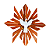 Divino Espirito Santo de Parede em Madeira - Cor Madeira - A Peça - Cód.: 4677 - Imagem 1