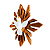Divino Espirito Santo de Parede em Madeira - Cor Madeira - Tamanho P - A Peça - Cód: 9845 - Imagem 3