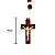 Terço Bibelô de Santa Rita de Cássia - Pacote com 6 peças - Cód.: 2877 - Imagem 4