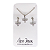 Conjunto Brincos e Colar do Divino Espirito Santo em Aço Inox - O Pacote com 3 Peças - Cód.: 9868 - Imagem 2