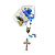 Terço Acrílico de Nossa Senhora da Imaculada Conceição com Caixa - Pacote com 3 Peças - Cód.: 2493 - Imagem 2