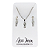 Conjunto Brincos e Colar de Nossa Senhora das Graças em Aço Inox - O Pacote com 3 Peças - Cód.: 9868 - Imagem 5
