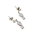 Conjunto Brincos e Colar de Nossa Senhora das Graças em Aço Inox - O Pacote com 3 Peças - Cód.: 9868 - Imagem 2
