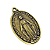 Pingente Medalha Milagrosa de Nossa Senhora das Graças - G O.V. - Pacote com 6 Peças - Cód.: 7883 - Imagem 1