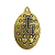 Pingente Medalha Milagrosa de Nossa Senhora das Graças - G O.V. - Pacote com 6 Peças - Cód.: 7883 - Imagem 2