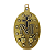 Pingente Medalha Milagrosa de Nossa Senhora das Graças - M O.V. - Pacote com 6 Peças - Cód.: 7835 - Imagem 3