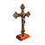 Cruz de Mesa em Metal com Medalha de São Bento - 13 cm - A Peça - Cód.: 9225 - Imagem 3