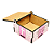 Caixa em MDF Anjo da Guarda Rosa - Com Tampa Solta - O Pacote com 3 Peças - Cód.: 8987 - Imagem 6