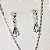 Conjunto Brincos e Colar de Nossa Senhora Aparecida em Aço Inox - O Pacote com 3 Peças - Cód.: 9868 - Imagem 3