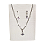 Conjunto Brincos e Colar de Nossa Senhora Aparecida em Aço Inox - O Pacote com 3 Peças - Cód.: 9868 - Imagem 2