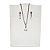 Conjunto Brincos e Colar de Nossa Senhora Aparecida em Aço Inox - O Pacote com 3 Peças - Cód.: 9868 - Imagem 2
