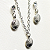 Conjunto Brincos e Colar Medalha de São Bento em Aço Inox - O Pacote com 3 Peças - Cód.: 9868 - Imagem 4