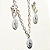 Conjunto Brincos e Colar Medalha de Nossa Senhora das Graças em Aço Inox - O Pacote com 3 Peças - Cód.: 9868 - Imagem 3