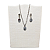 Conjunto Brincos e Colar Medalha de Nossa Senhora das Graças em Aço Inox - O Pacote com 3 Peças - Cód.: 9868 - Imagem 2