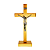 Cruz de Mesa em Madeira - 20,5 cm - O Pacote com 3 Peças - Cód.: 9858 - Imagem 1