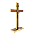 Cruz de Mesa ou Parede de São Bento em Madeira - 31,5 cm - O Pacote com 3 Peças - Cód.: 8588 - Imagem 3