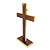 Cruz de Mesa ou Parede de São Bento em Madeira - 31,5 cm - O Pacote com 3 Peças - Cód.: 8588 - Imagem 6