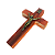Cruz de Parede com Adesivo - 9 cm - O Pacote com 3 Peças - Cód.: 9106 - Imagem 2